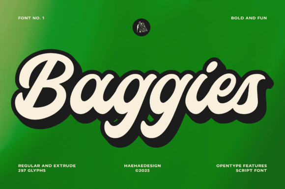 Baggies and Meet Baggies: A Deep Dive into the Bold Script Display Typeface