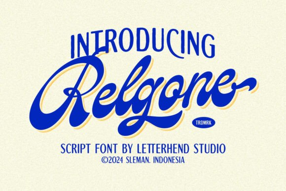 Relgone: The Magical Script Font That Turns Everyday Ideas into Art