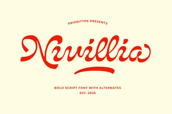 Transforming Your Brand Identity with the Nivillia Bold Script Font