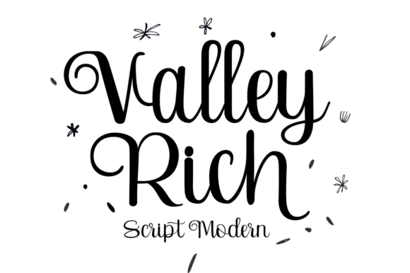 Valley Rich: The Art of Balanced Typography in Modern Design