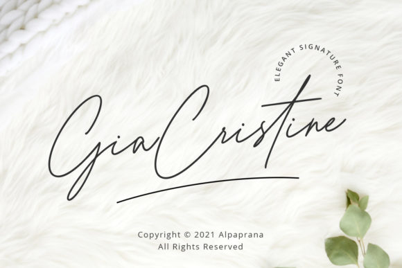 Why Gia Cristine Is the Modern Designer's Go-To Script