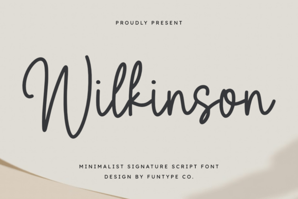 Wilkinson: The Signature Script That Elevates Your Digital Design